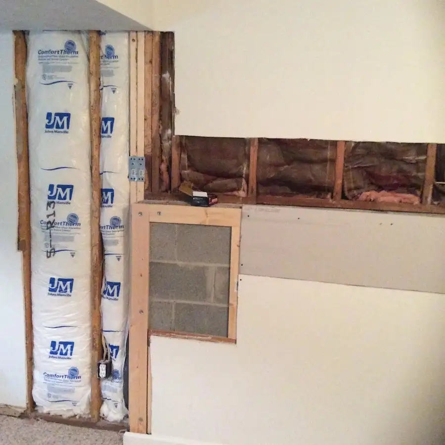 Wall insulation replacement during Odor Removal & Deodorization in Gladstone